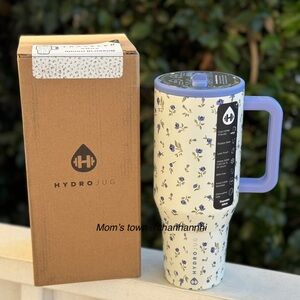 Hydrojug “INDIGO BLOSSOM” 40oz Traveler LIMITED EDITION